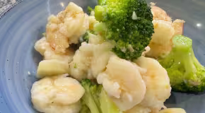 Shrimp, Asparagus & Mushroom Stir-Fry